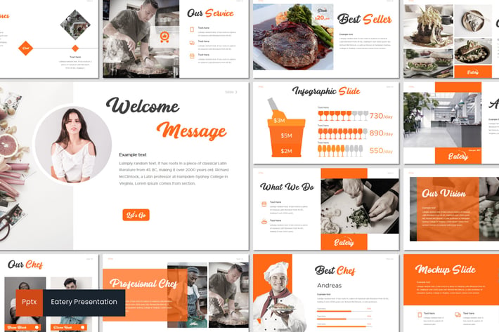 Eatery - Powerpoint Template