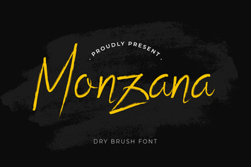 Monzana Brush Handwritten