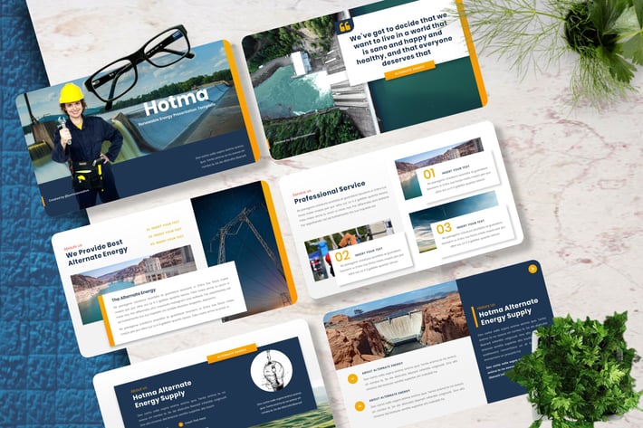 Hotma - Alternate Power Supply Powerpoint Template