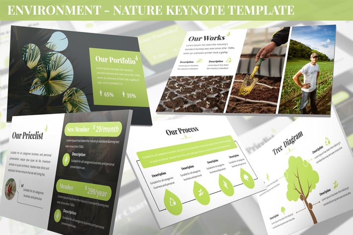 Environment - Nature Keynote Template