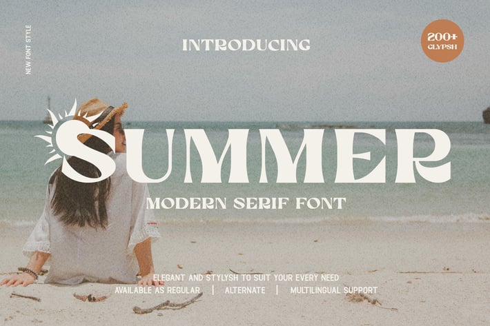Summer - A Modern Serif Font