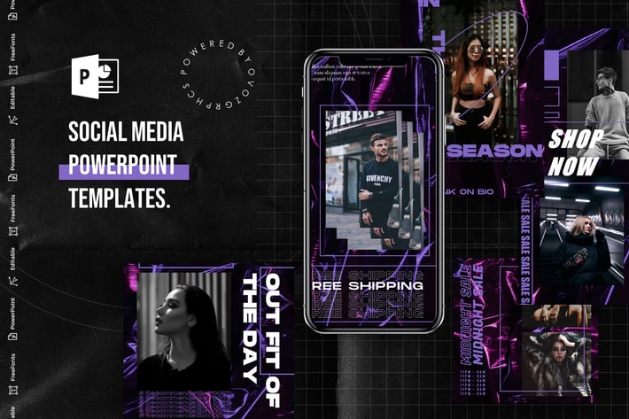Social Media PowerPoint Template