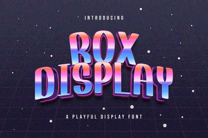 Rox Display - Playful Display Font