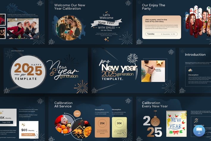 New Year Keynote Template