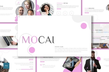 Mocal - Minimalist Keynote Template