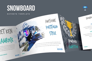 Snowboard Keynote Template