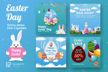 Easter Day R1 Social Media Post Template