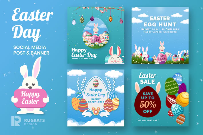 Easter Day R1 Social Media Post Template