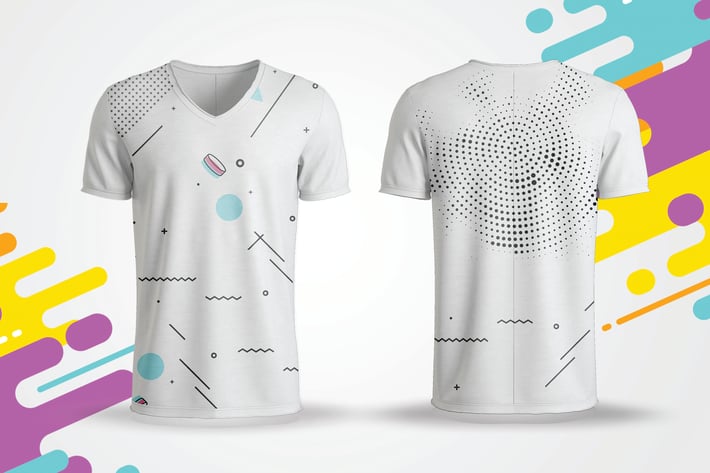 White Modern Creative T-shirt Designs Printable