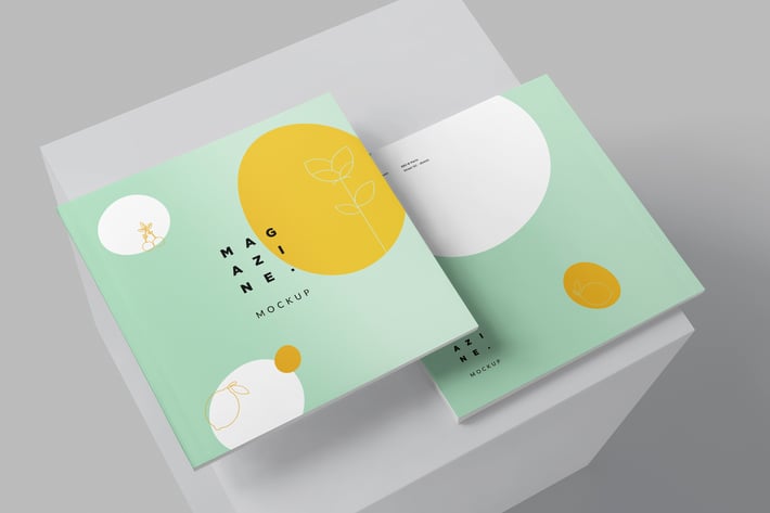 Open Magazine Mockups
