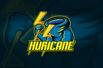 Huricane - Mascot & Esport Logo