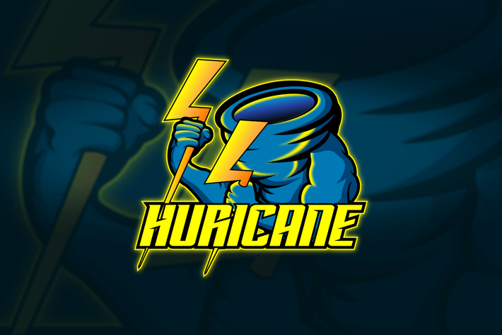 Huricane - Mascot & Esport Logo