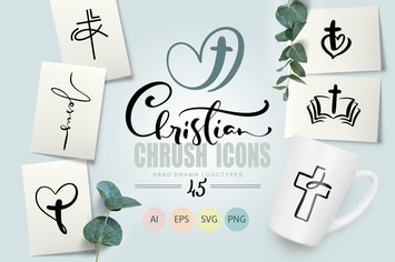 Christian Church Icons