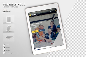 Ipad Tablet Screen vol.01 - Mockup