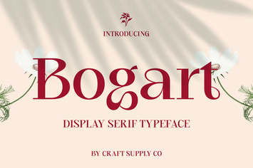 Bogart – Aesthetic Font