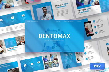 Dentomax - Dental Keynote Presentation Template