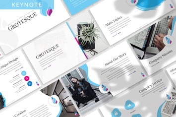 Grotestque - Business Creative Keynote Template