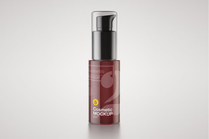 Spray Bottle Mockup