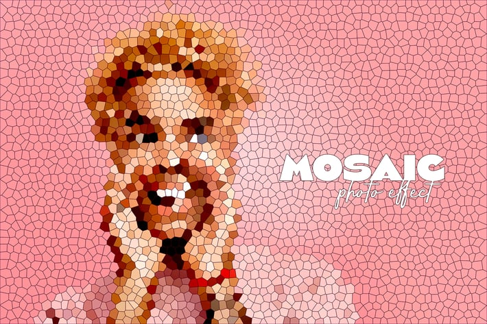 Mosaic Photo Effect