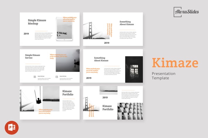 Kimaze - Creative Powerpoint Template