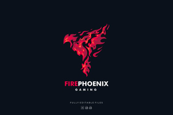 Fire Phoenix Color Logo