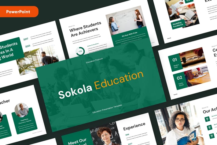SOKOLA - Education & School Powerpoint