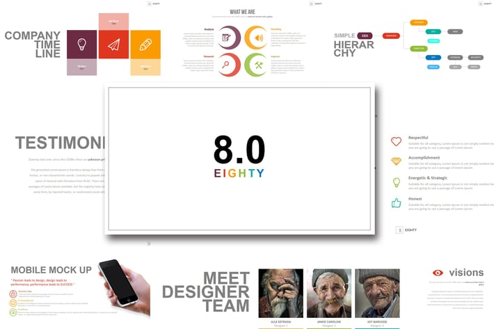 Eighty - Keynote Template