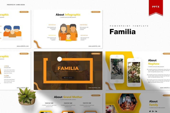Familia | Powerpoint Template