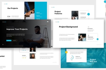 Improvement Pitch Deck Keynote Template