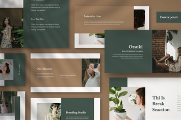 Otsuki Presentation Template Powerpoint