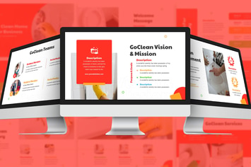 Goclean - Caretaker Google Slides Template