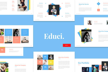 Educi - Children Education Powerpoint Template