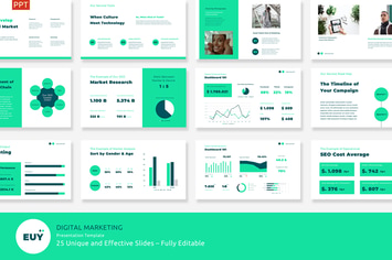 EUY - Digital Marketing Presentation Template