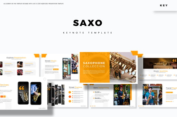 Saxo - Keynote Template