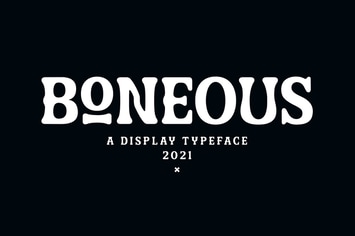Boneous Font