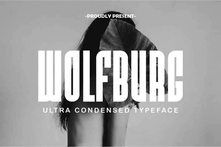 Wolfburg – Modern Condensed Display Font