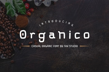 Organico - Modern Sans Serif font