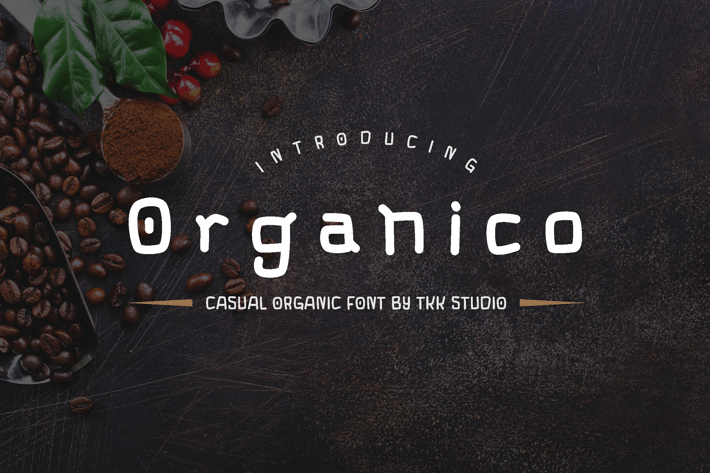 Organico - Modern Sans Serif font