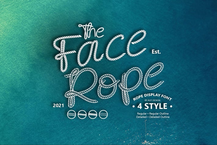 Face Rope Typeface