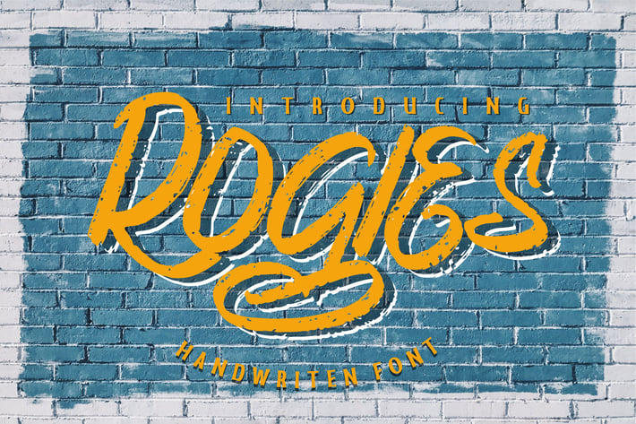 Rogies | Handwriten Font