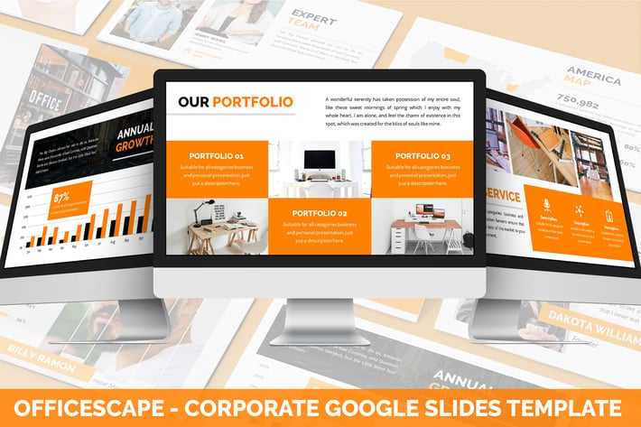 Officescape - Corporate Google Slides Template