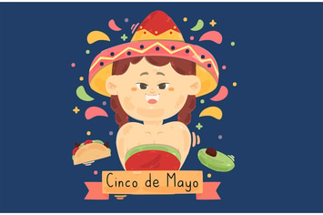 Cinco de Mayo Background Illustration