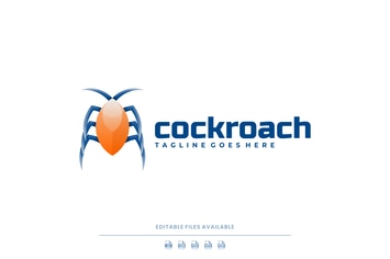 Cockroach Gradient Colorful Logo