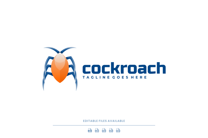 Cockroach Gradient Colorful Logo