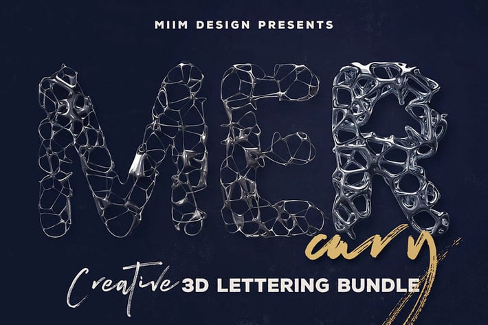 Mercury – 3D Lettering