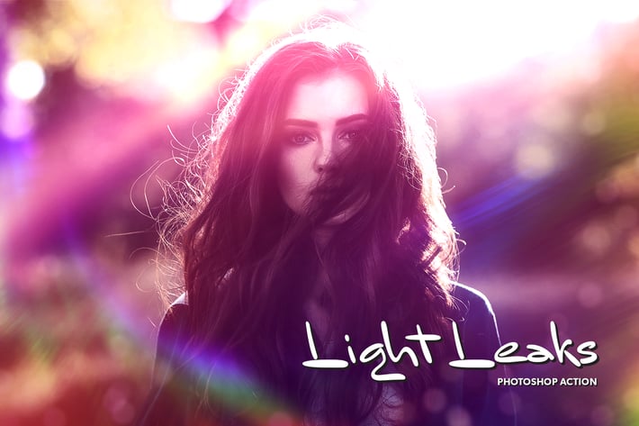 Light Leaks CS4+ Photoshop Action