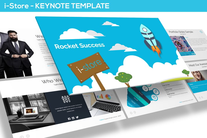 i-Store - Keynote Template
