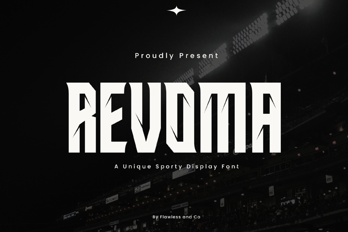 Revoma - Sports Font