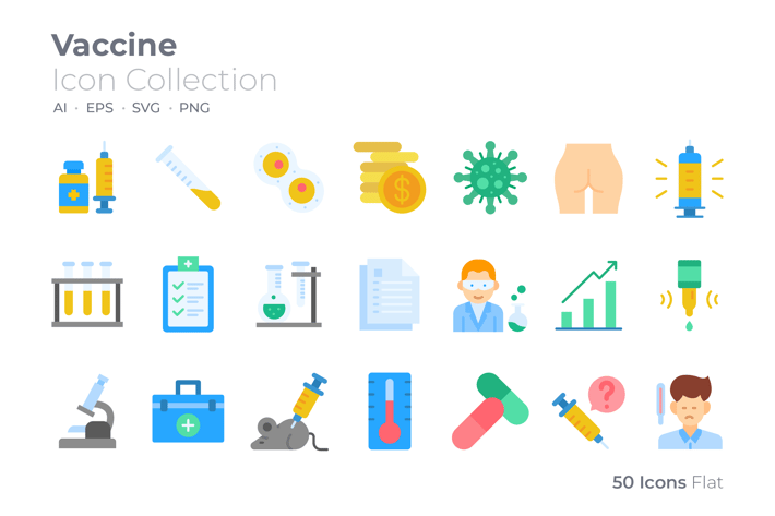Vaccine Color Icon