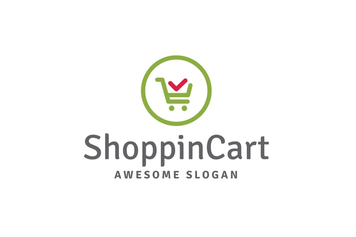Shoppin Cart Logo Template
